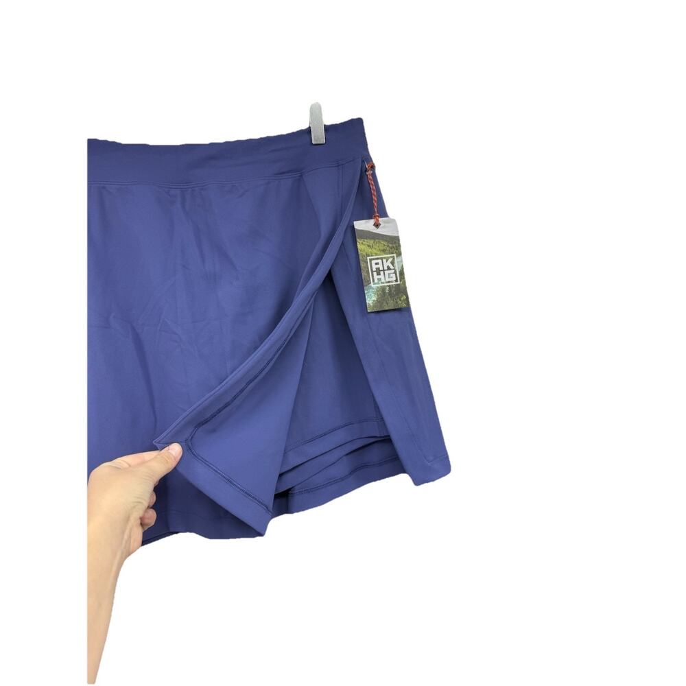 Duluth Trading Alaskan Hardgear Trail Tech Flow Skort Purple Large Hiking Tennis - Picture 2 of 9